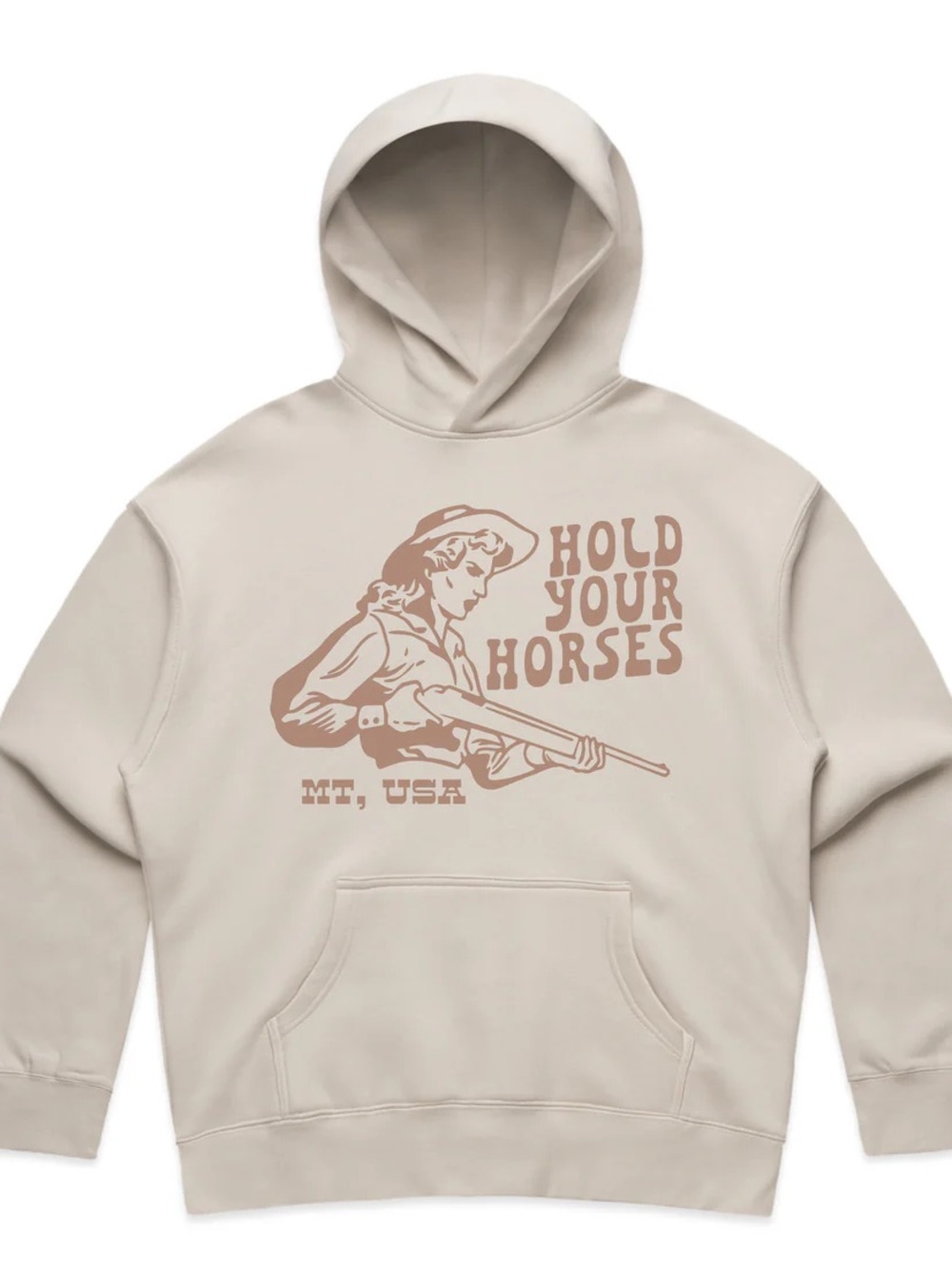 Hold Your Horses Heavyweight Hoodie